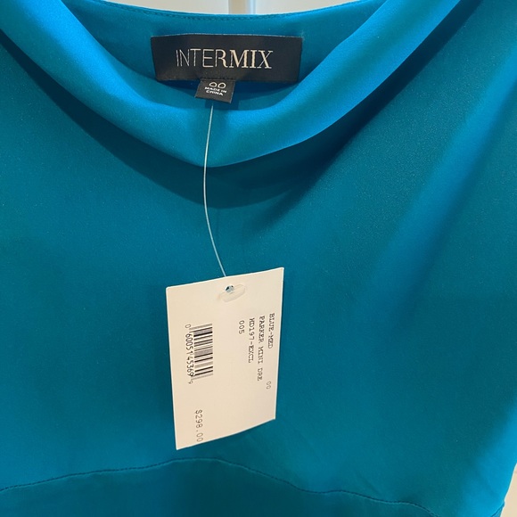 Intermix - Parker Silk Mini Dress - 00 - Picture 6 of 6